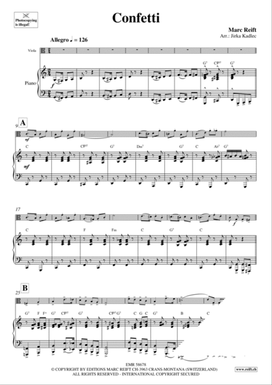 Confetti Piano Accompaniment scores gallery preview page 4