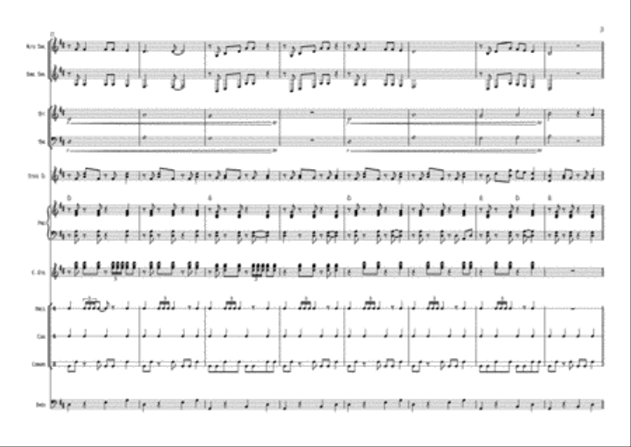 Calypso Mayaro Calypso Mayaro Large Ensemble scores gallery preview page 3