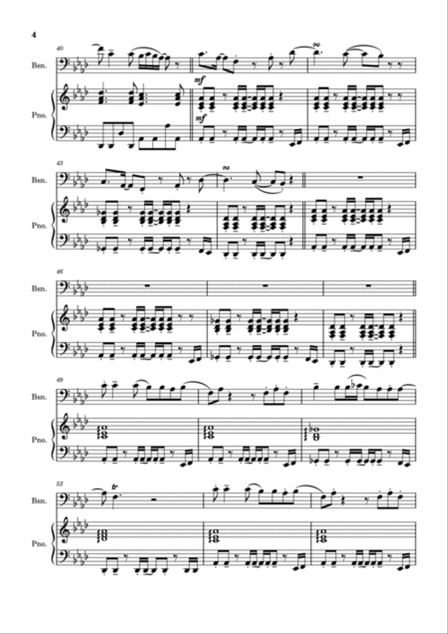 Good Grief Bassoon scores gallery preview page 4