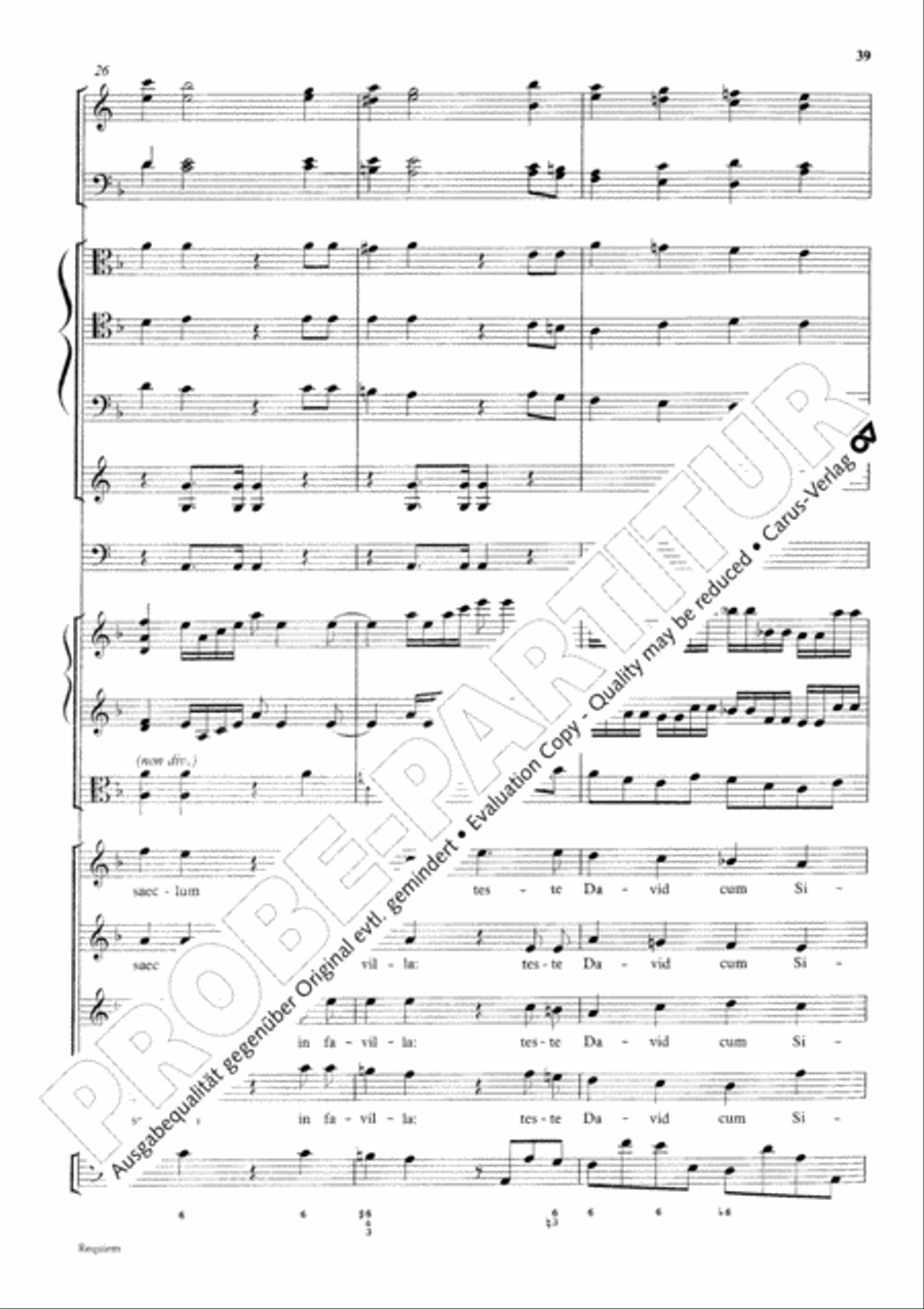 Requiem Requiem 4-Part scores gallery preview page 48