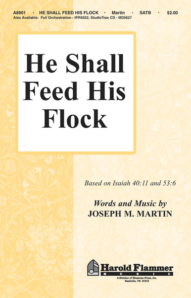 He Shall Feed His Flock image number null