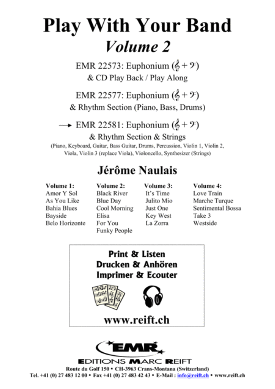 Play With Your Band Volume 2 Euphonium scores gallery preview page 2