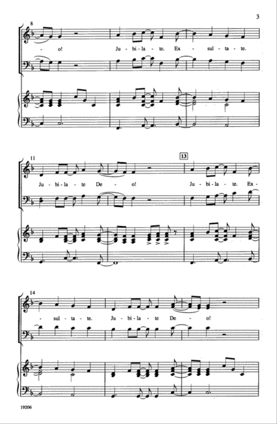 Jubilate Deo! Choir scores gallery preview page 2