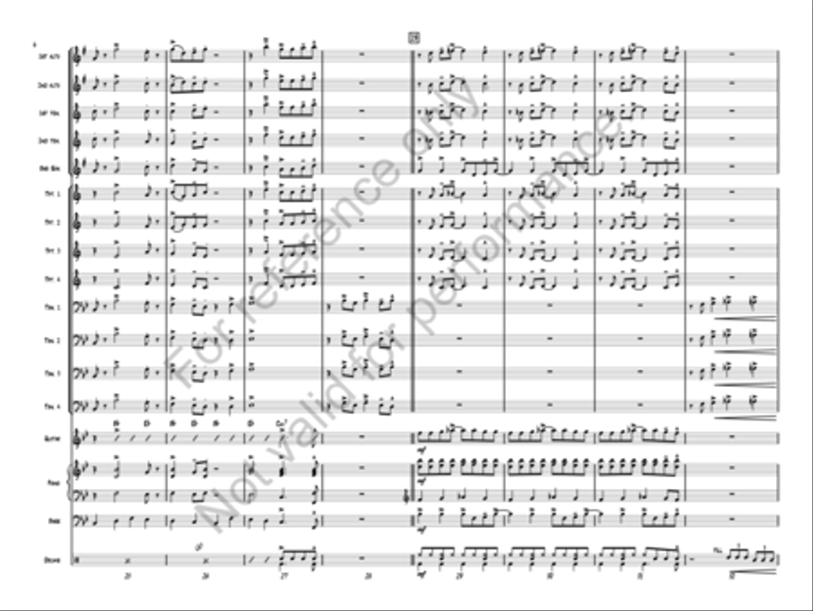 Trombones Under The Tree Jazz Ensemble scores gallery preview page 5