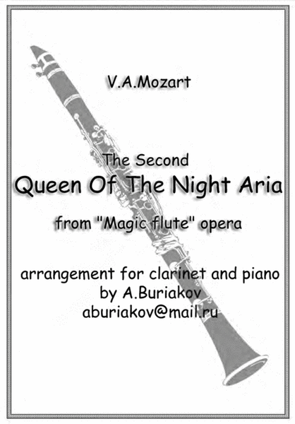 The Second Queen Of The Night Aria (clarinet or soprano saxophone, original pitch) image number null