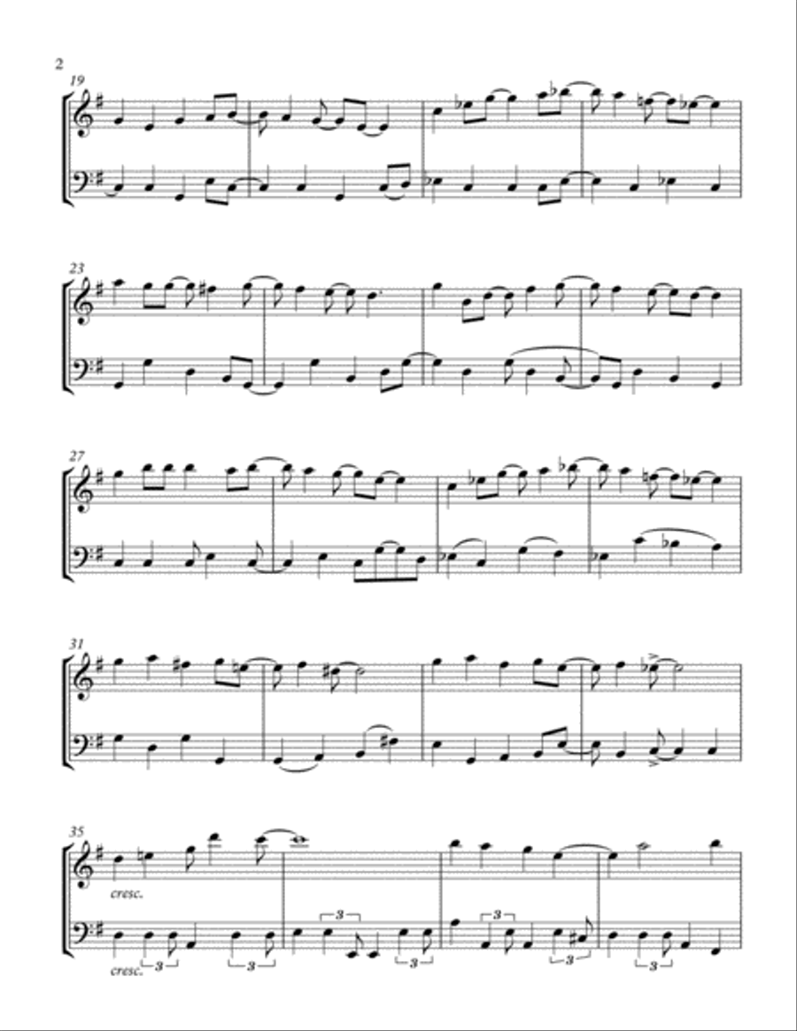 All I Want For Christmas Is You String Duet scores gallery preview page 2