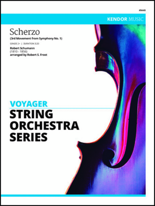 Book cover for Scherzo (3rd Movement From Symphony No. 1) (Full Score)