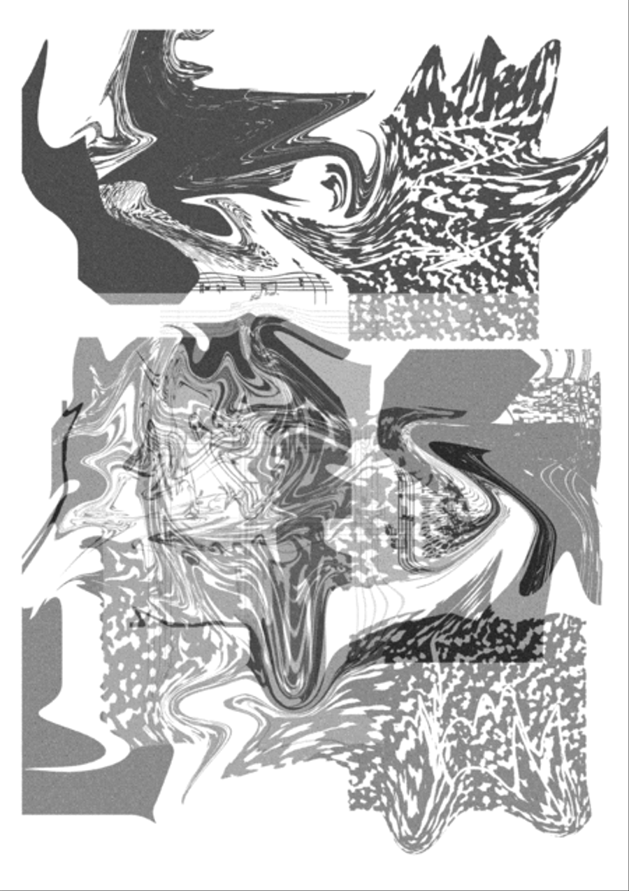 SUBWAY for double bass and electronics Double Bass scores gallery preview page 3