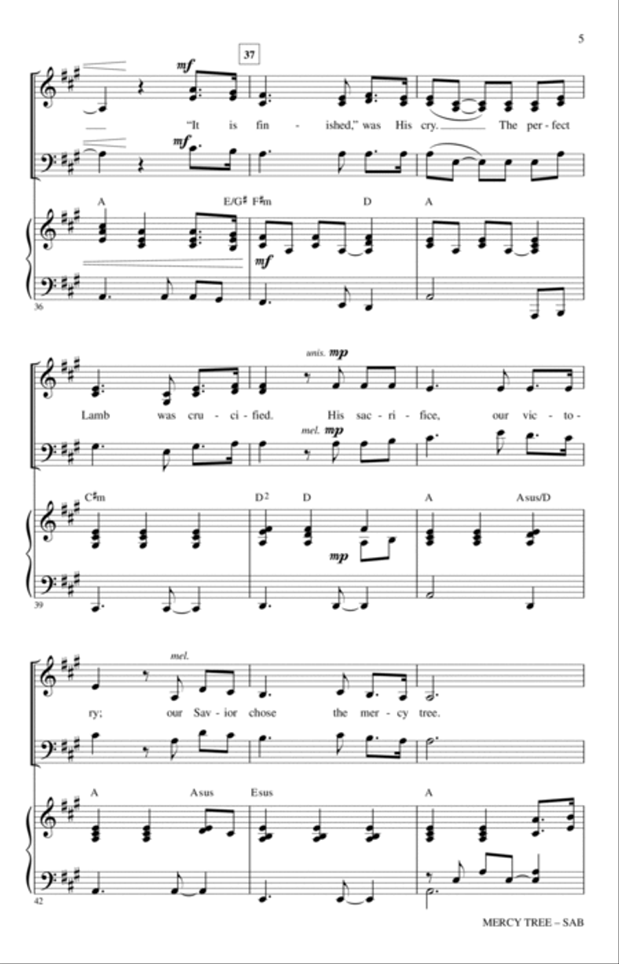 Mercy Tree Mercy Tree 3-Part scores gallery preview page 4