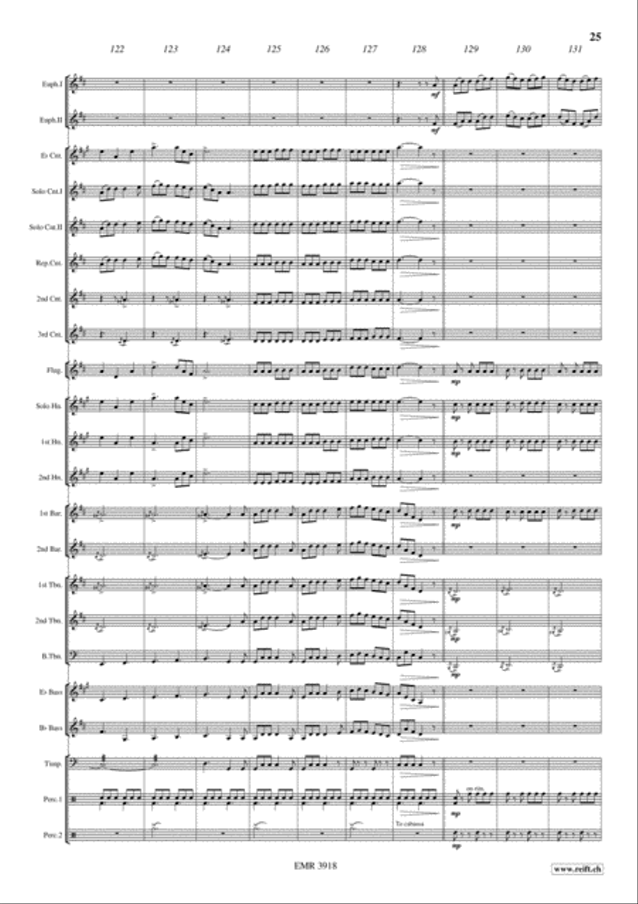 Celtic Folk Celtic Folk Brass Band scores gallery preview page 25
