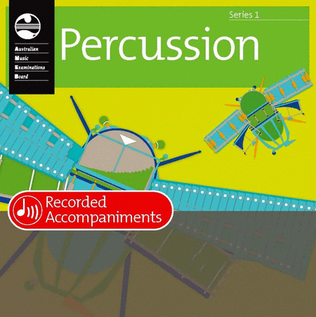 AMEB Percussion Grade 4 Series 1 Recorded Accomp CD