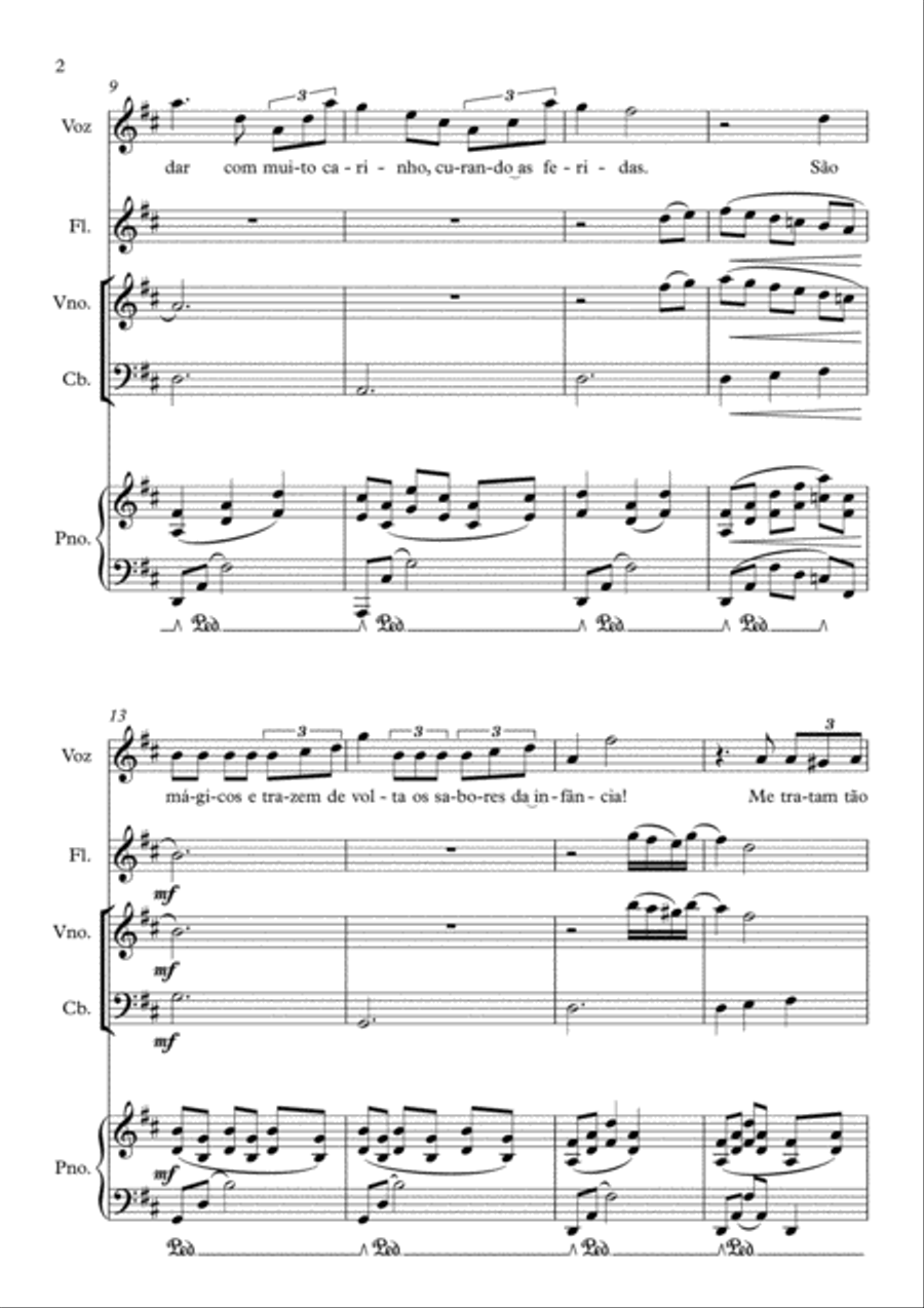 Vovós Queridos Vovós Queridos Small Ensemble scores gallery preview page 2