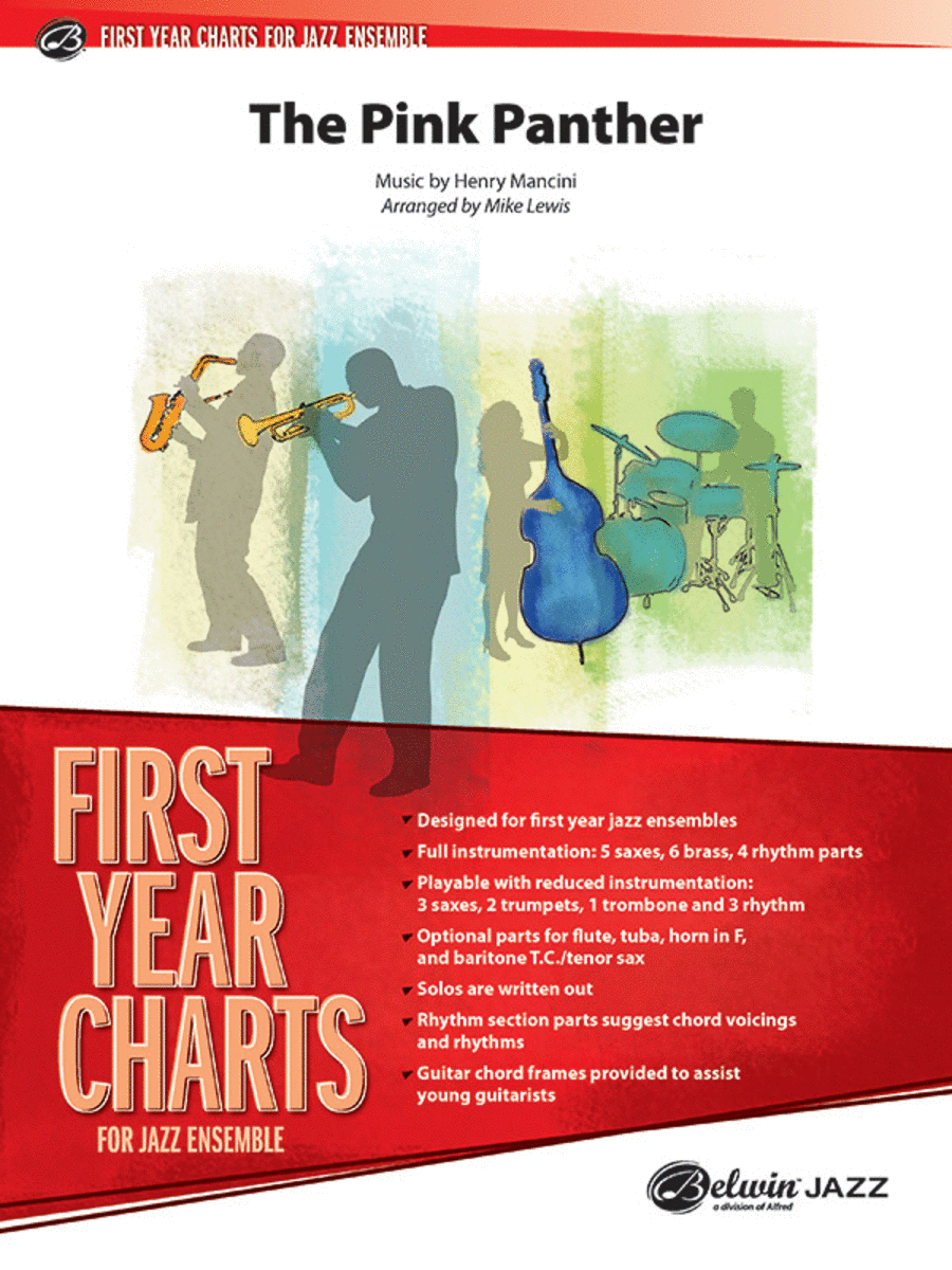 The Pink Panther The Pink Panther Jazz Ensemble scores gallery preview page 1