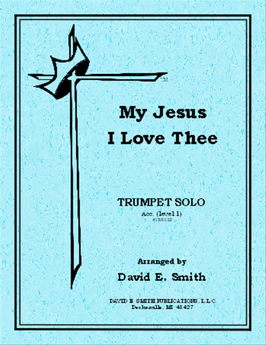 My Jesus I Love Thee Flute scores gallery preview page 1