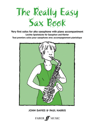 Book cover for The Really Easy Sax Book