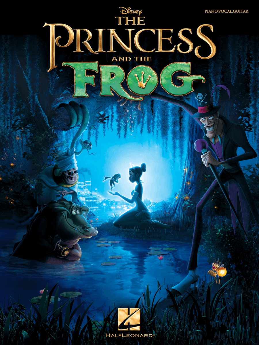 The Princess and the Frog Piano, Vocal, Guitar scores gallery preview page 1