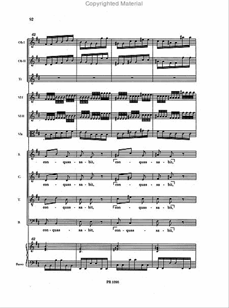 Dixit Dominus (Psalm 109), RV 807 Choir scores gallery preview page 6