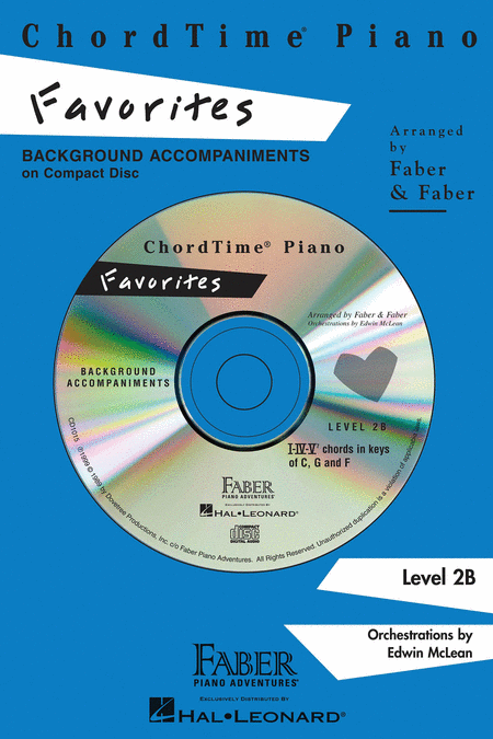 ChordTime Piano Favorites CD