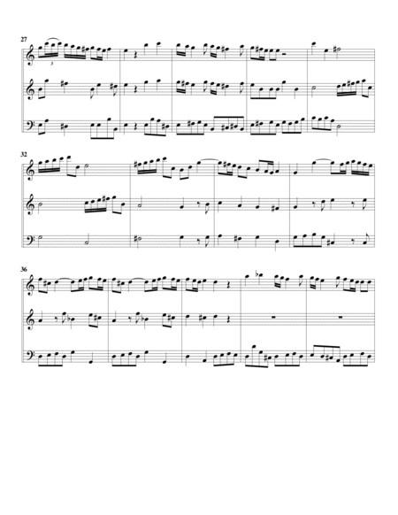 Trio sonata RV 81 (Arrangement for 3 recorders (AAB))
