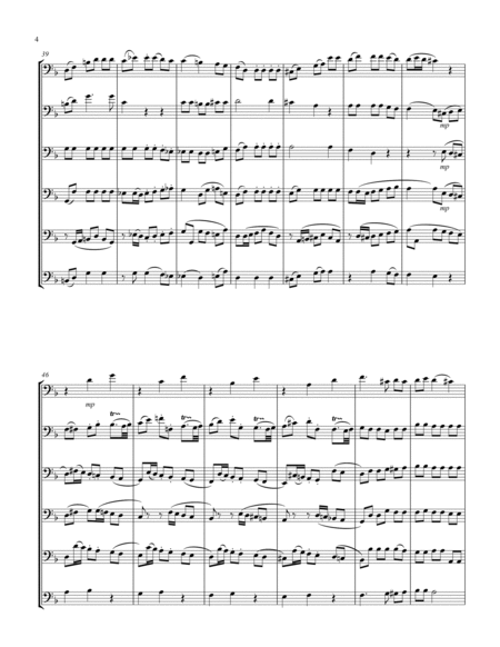 Recordare (from "Requiem") (F) (Violoncello Sextet)