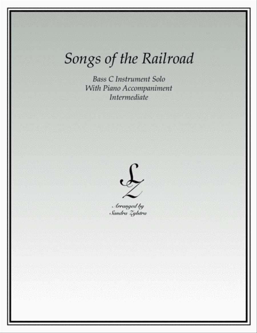 Songs of the Railroad (bass C instrument solo) Small Ensemble scores gallery preview page 1