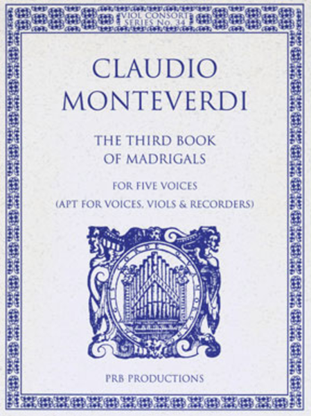 The Third Book of Madrigals (score)
