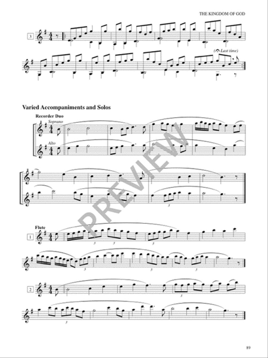 Christe Lux mundi - Instrument edition Guitar scores gallery preview page 91
