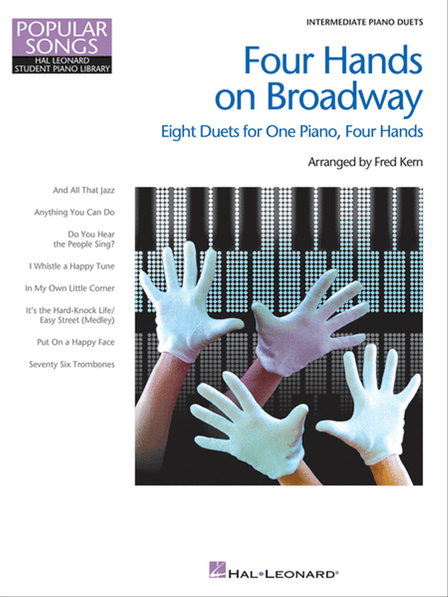 Four Hands on Broadway Piano Method scores gallery preview page 1