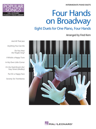 Book cover for Four Hands on Broadway