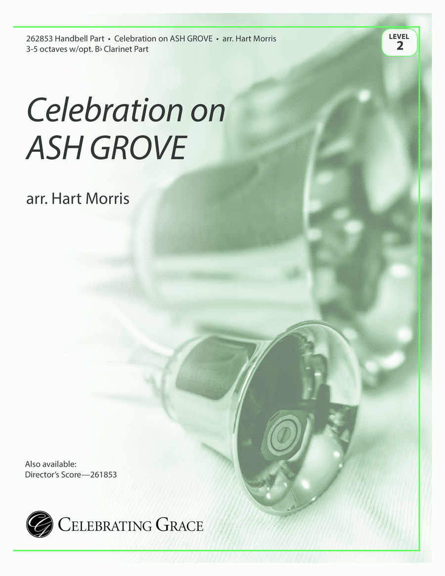 Celebration on ASH GROVE Handbell Part (Digital Download) image number null