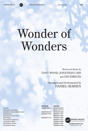 Wonder of Wonders - CD Choral Trax