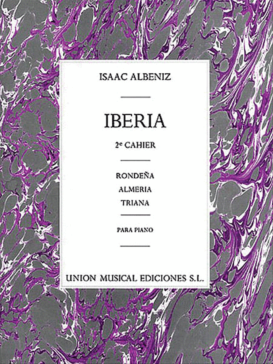 Isaac Albeniz: Iberia Volume 2 - Almeria, Rondena Y Triana Piano Solo scores gallery preview page 1