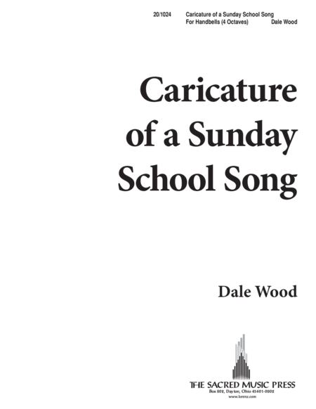 Caricature of a Sunday School Song