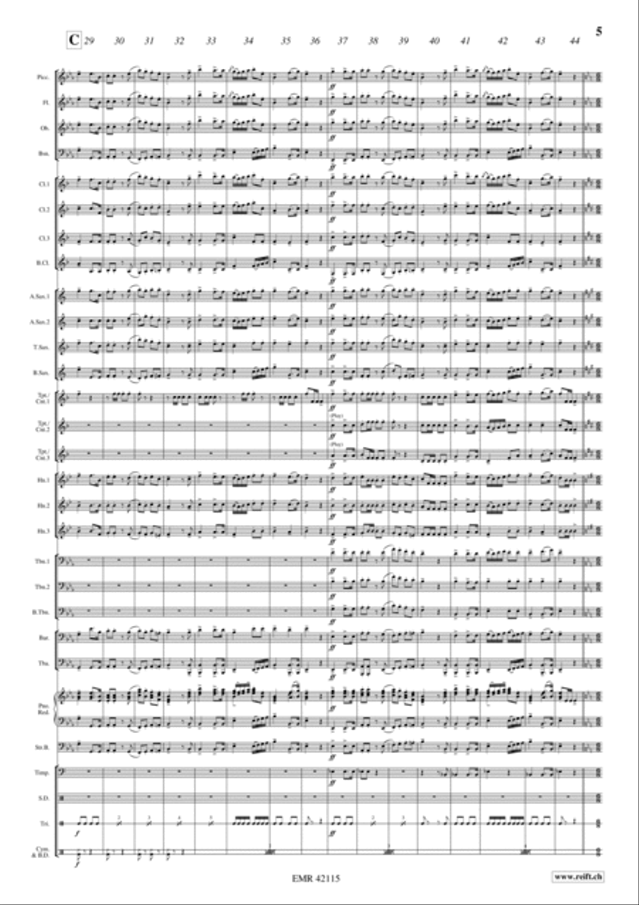 Wellington's Victory Concert Band scores gallery preview page 6