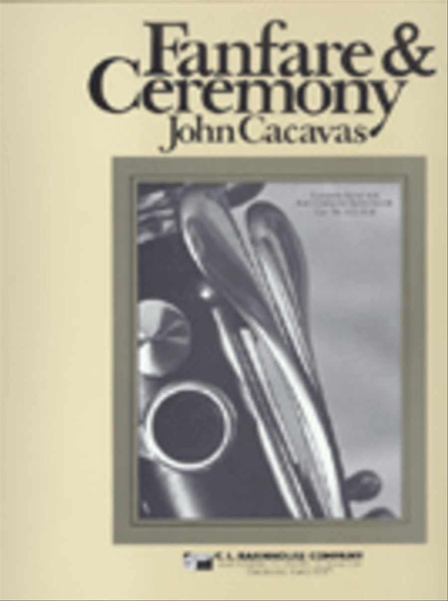 Fanfare and Ceremony Concert Band scores gallery preview page 1