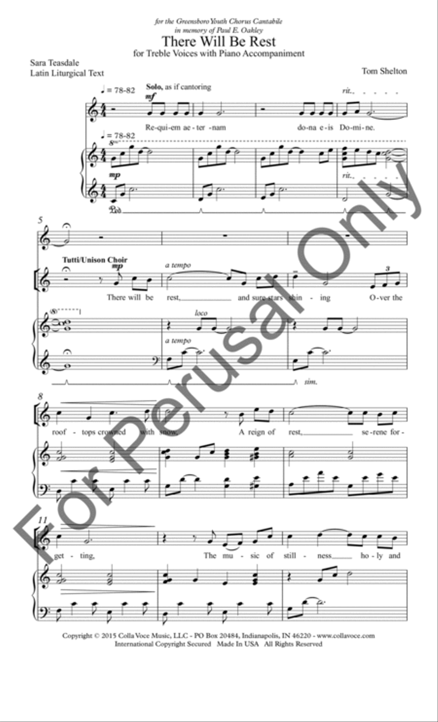 There Will Be Rest There Will Be Rest SSA scores gallery preview page 2