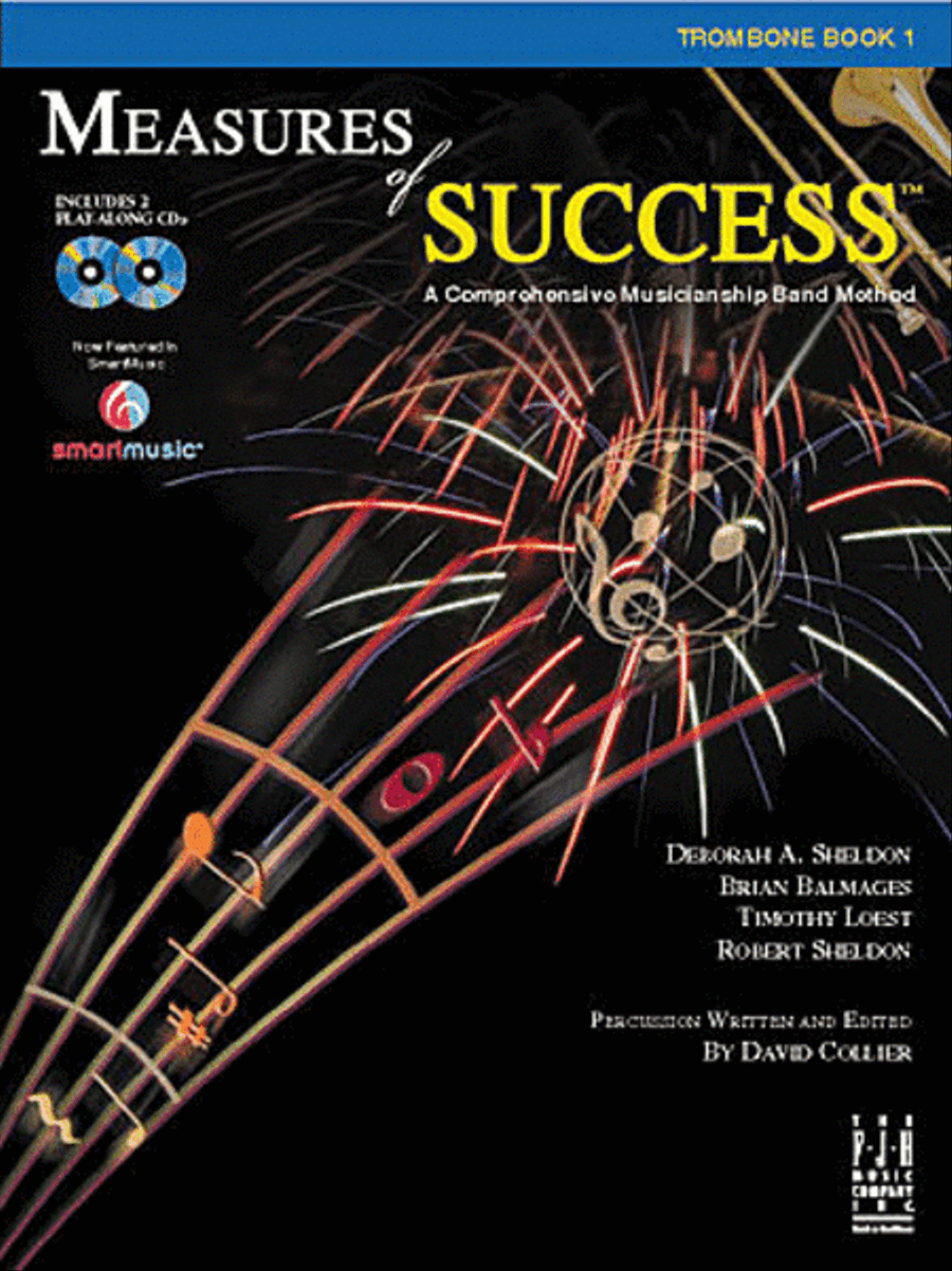 Measures of Success Trombone Book 1 Concert Band Methods scores gallery preview page 1