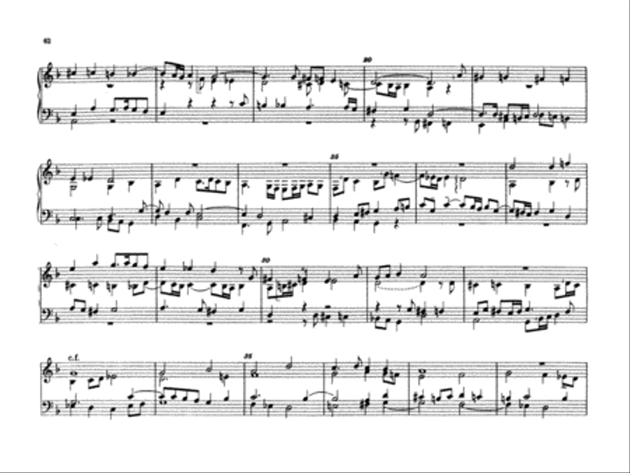 Pachelbel: Selected Organ Works, Volume III Organ scores gallery preview page 2