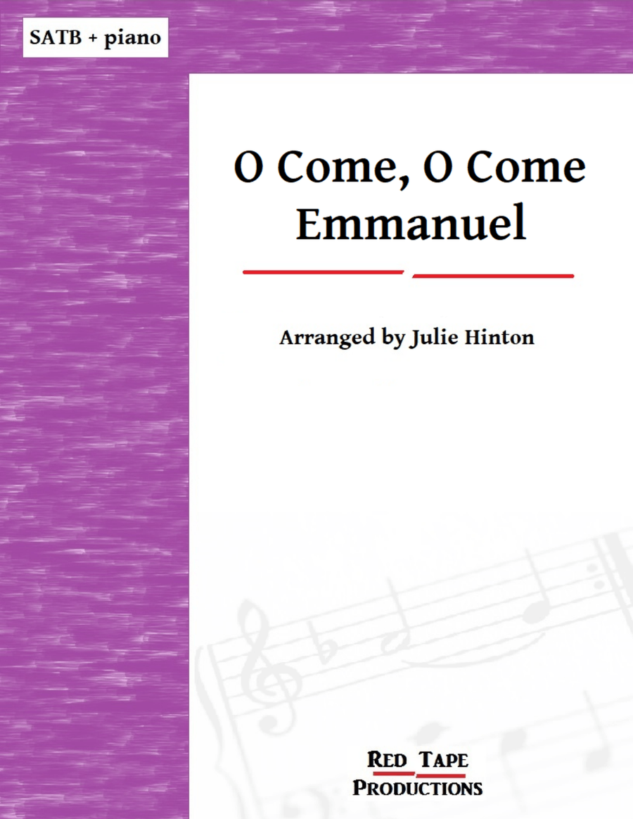 O Come, O Come Emmanuel 4-Part scores gallery preview page 1