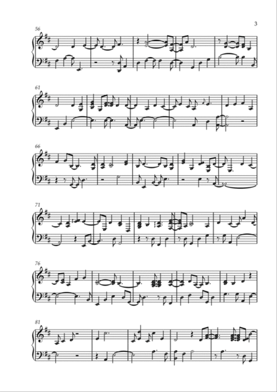 None But Jesus None But Jesus Piano, Vocal, Guitar scores gallery preview page 3