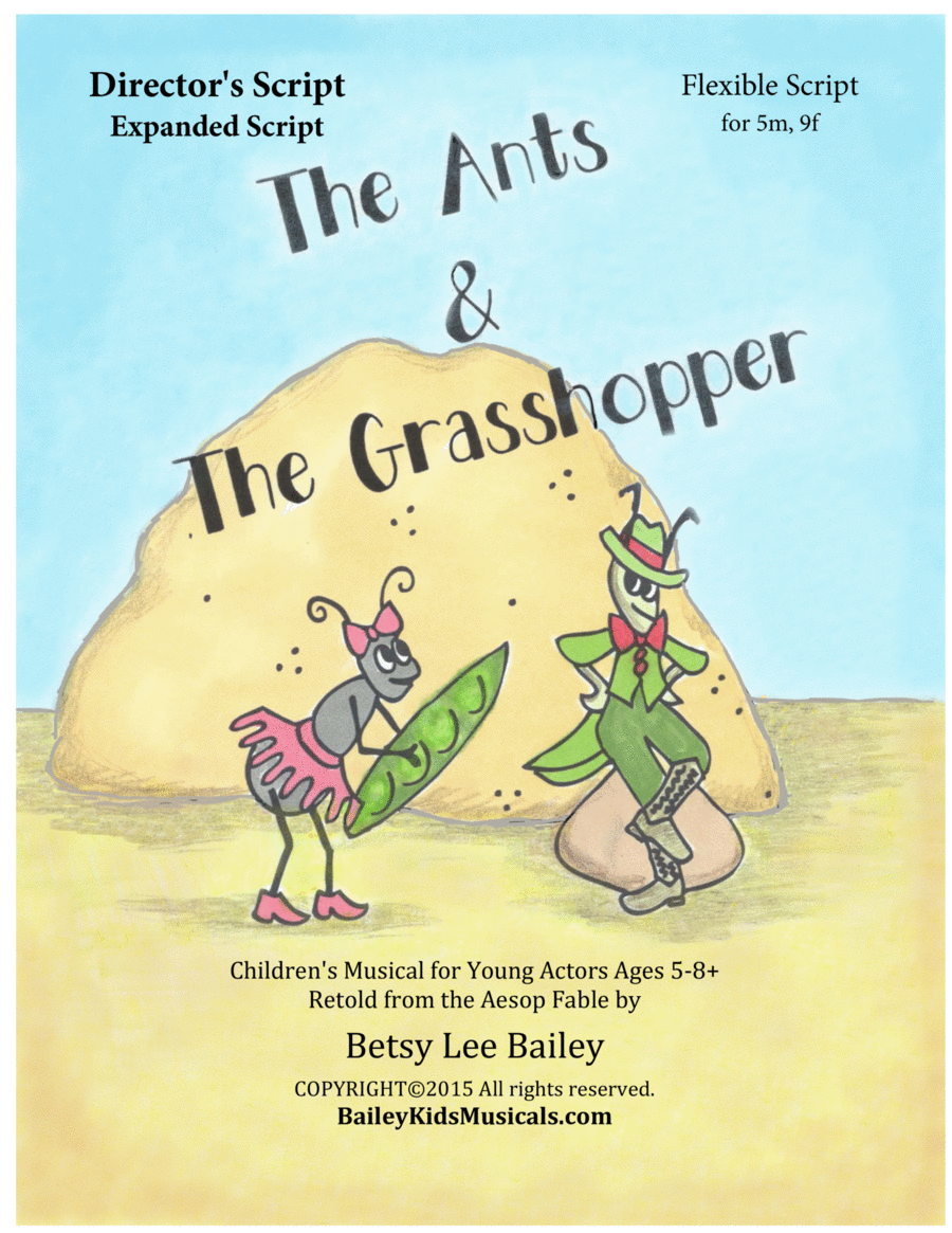 The Ants and the Grasshopper - Expanded Director's Script Small Ensemble scores gallery preview page 1
