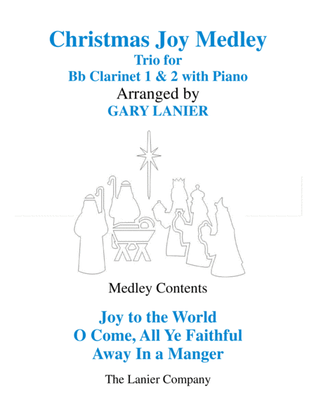CHRISTMAS JOY MEDLEY (Trio - Bb Clarinet 1 & 2 with Piano)