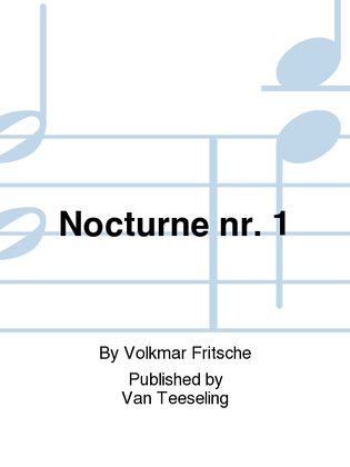 Book cover for Nocturne nr. 1
