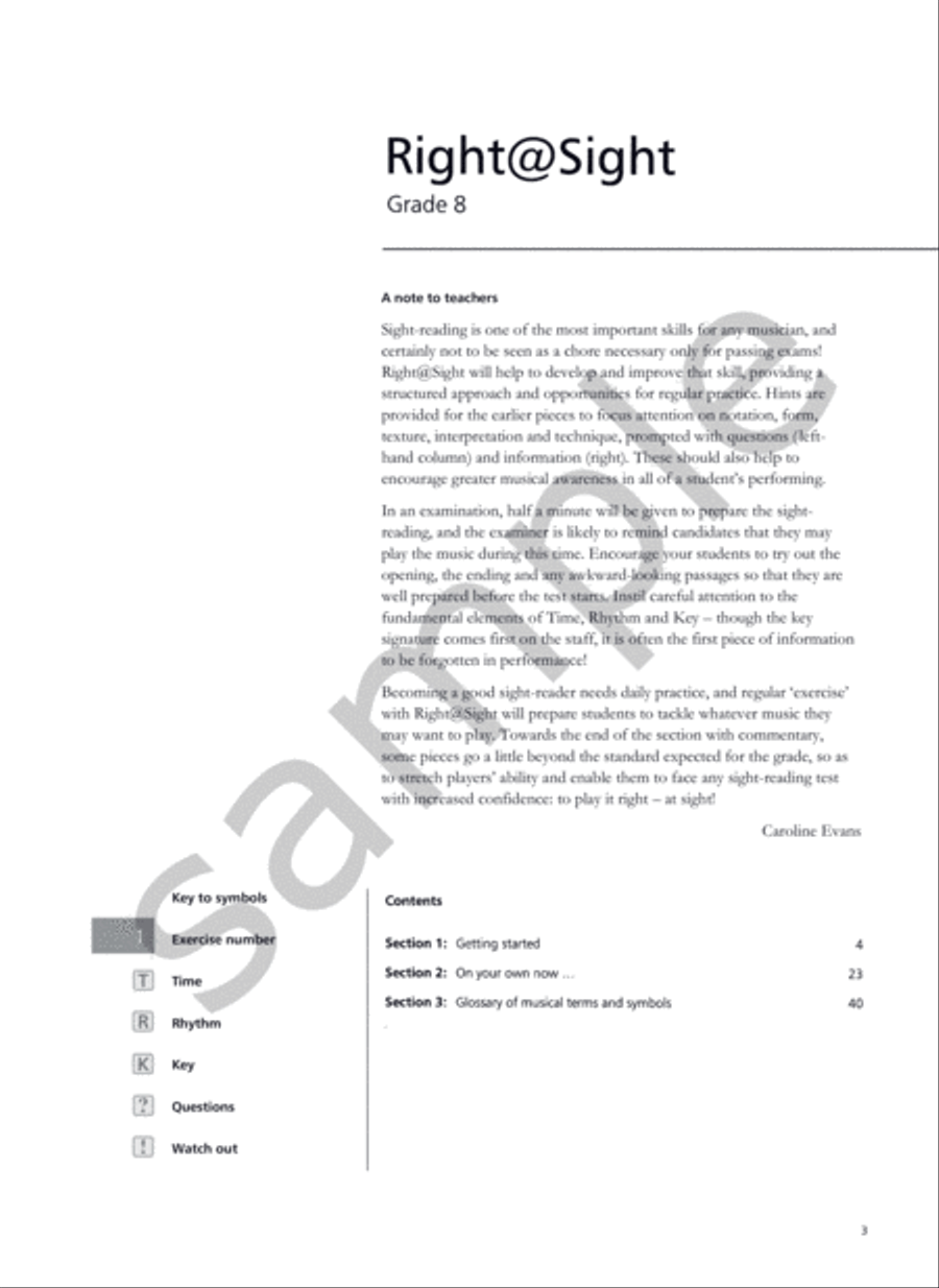 Right@Sight Piano Grade 8 Piano Method scores gallery preview page 2