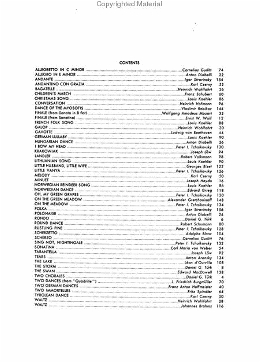 Easy Original Piano Duets Piano Duet scores gallery preview page 2