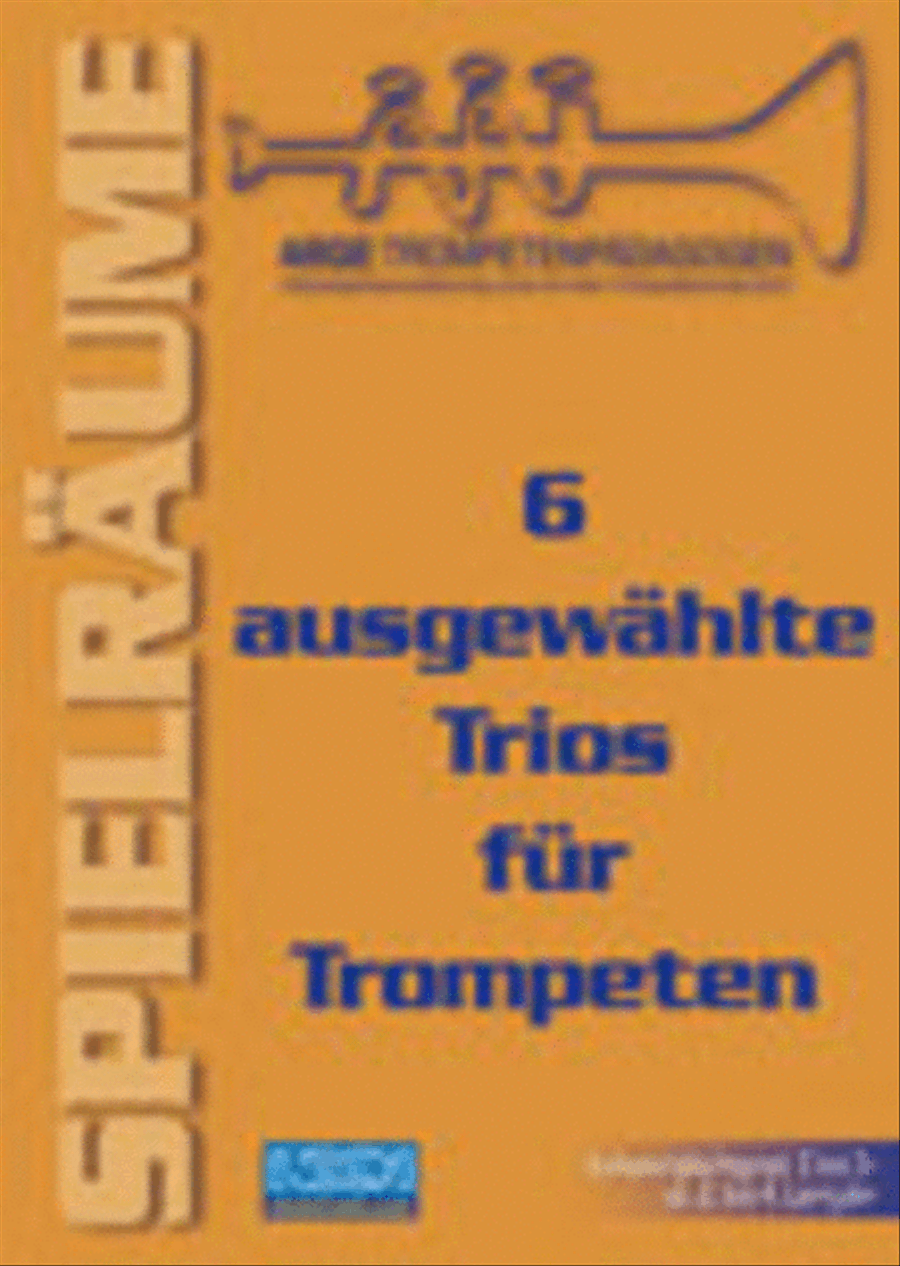 6 ausgewählte Trios Trumpet Trio scores gallery preview page 1