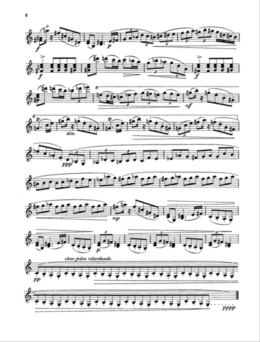 Sonata Violin Solo scores gallery preview page 5