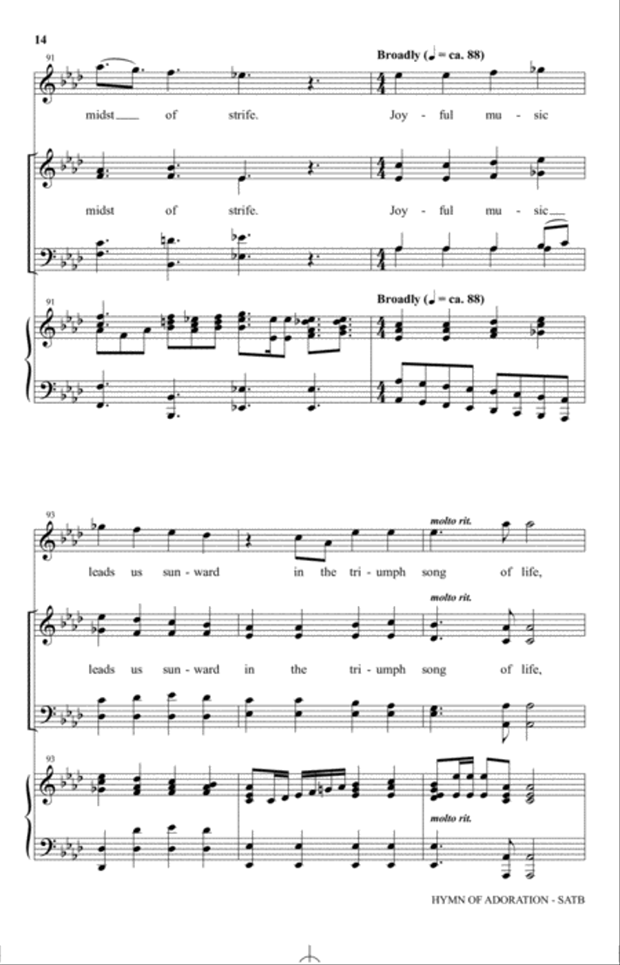 Hymn Of Adoration (incorporating 