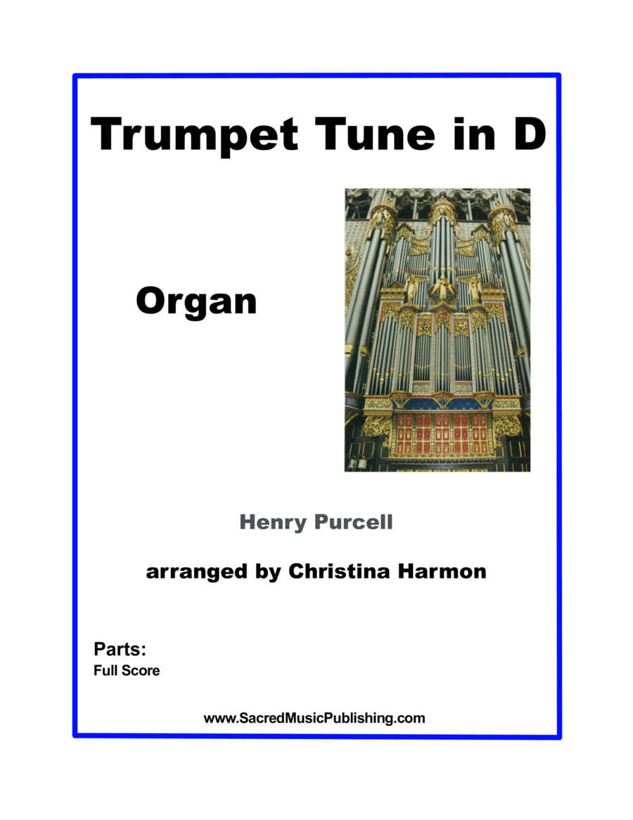 Purcell -Trumpet Tune in D - Organ image number null