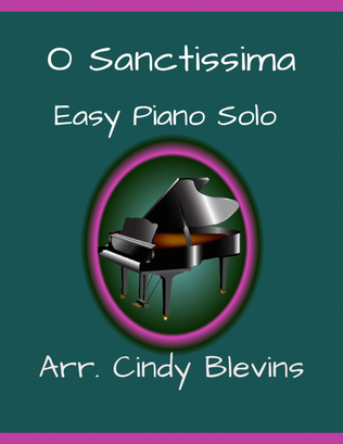 O Sanctissima, Easy Piano Solo